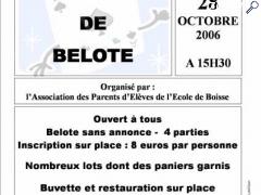 foto di CONCOURS DE BELOTE