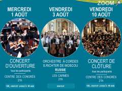 picture of Concert d'ouverture à Jonzac - Eurochestries Charente-Maritime vous présente le 29ème Festival International d’Orchestres de Jeunes du 31 Juillet au 12 Août 2018.